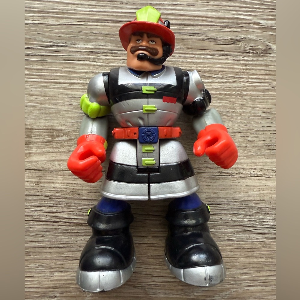 2/$20 Vintage 2002 Rescue Heroes Billy Blazes Action figure